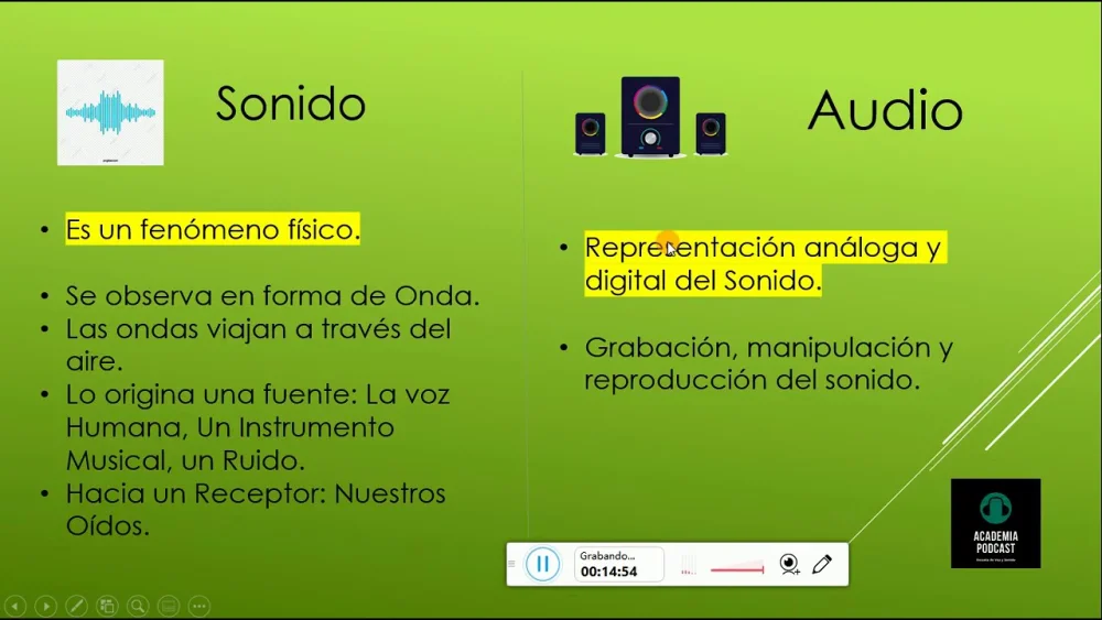 Diferencia entre sonido y voz