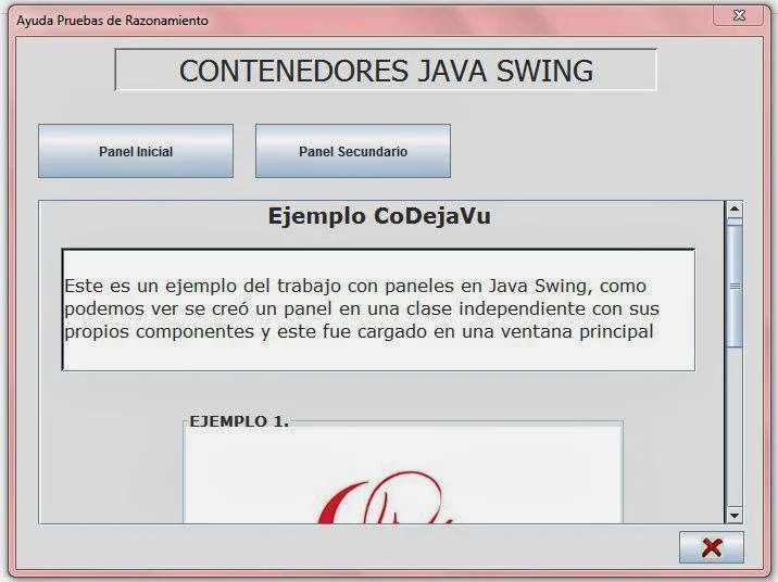 Diferencia entre panel y marco en Java