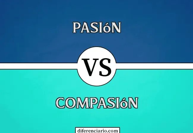 Diferencia entre pasión y compasión