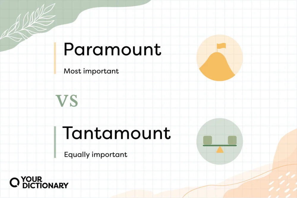 Diferencia entre Tantamount y Paramount