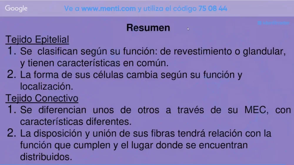 Diferencia entre tejido epitelial y conectivo
