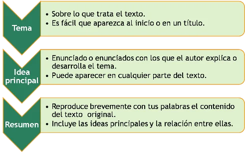 Diferencia entre tema e idea principal
