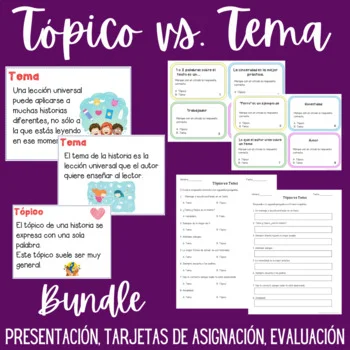 Diferencia entre tema y tópico