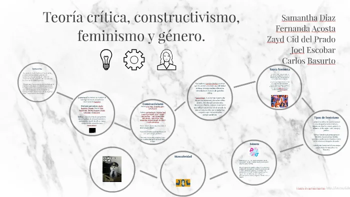 Diferencia entre teoría crítica y constructivismo