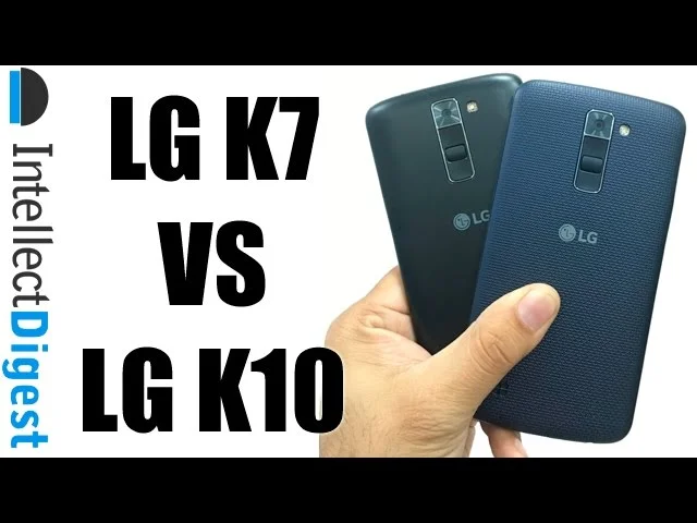 Diferencia entre LG K7 y K10