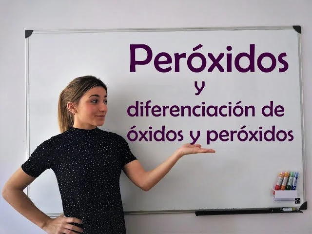 Diferencia entre peróxido y dióxido