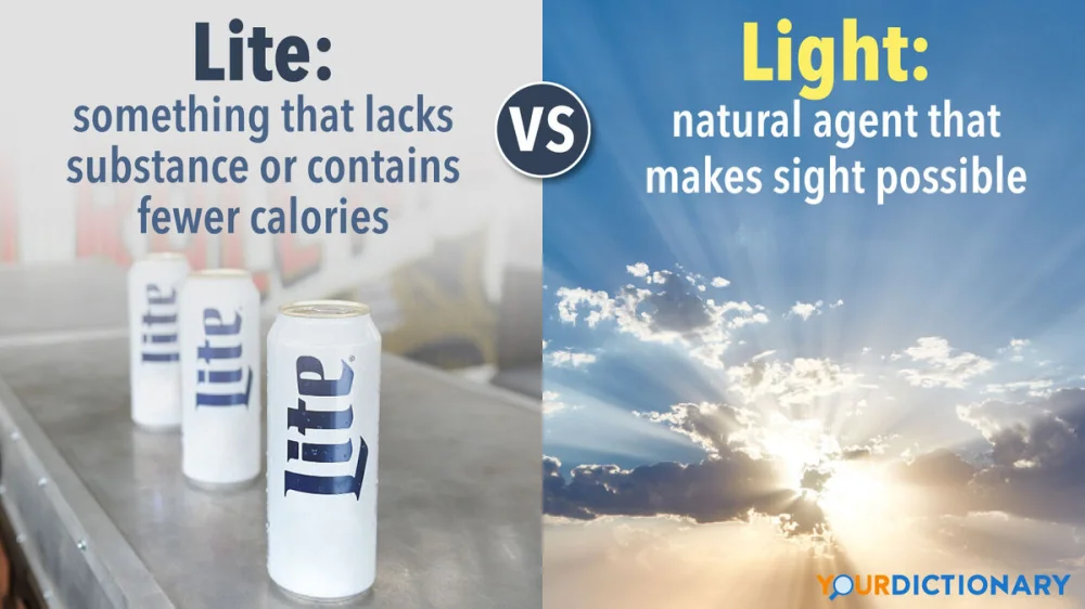 Diferencia entre Light y Lite