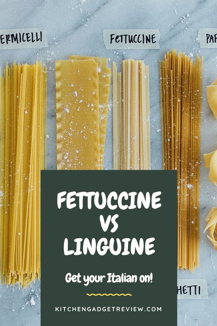 Diferencia entre linguini y fettuccine