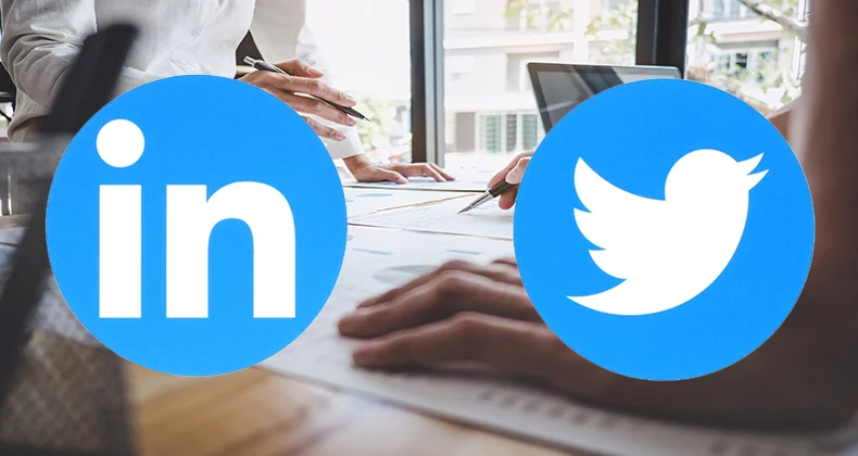 Diferencia entre LinkedIn y Twitter