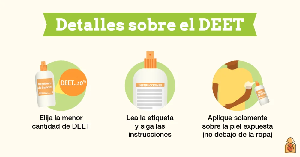 Diferencia entre picaridina y DEET