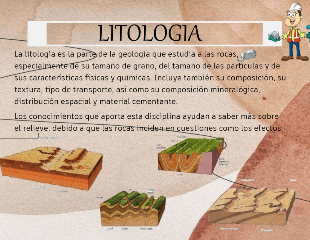 Diferencia entre litología y geología
