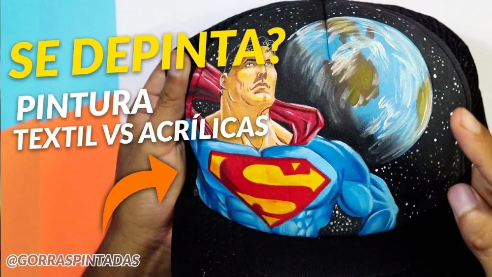 Diferencia entre pintura acrílica y pintura para tela
