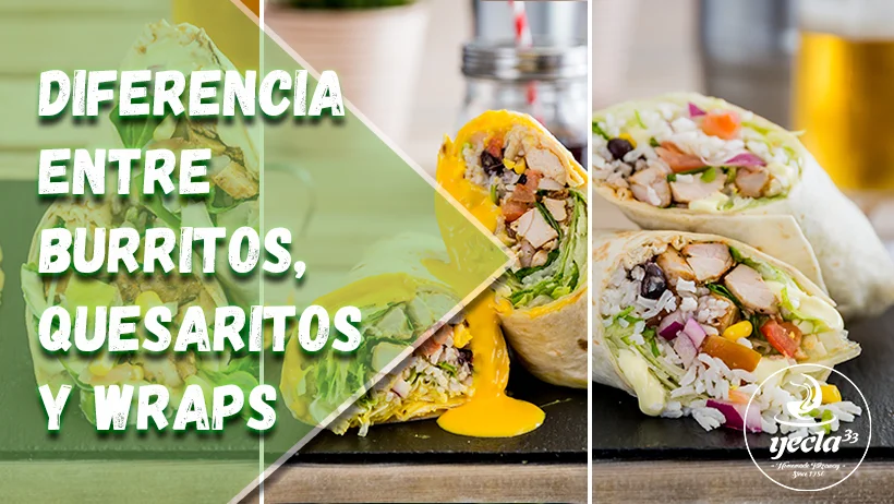 Diferencia entre tortilla y wrap
