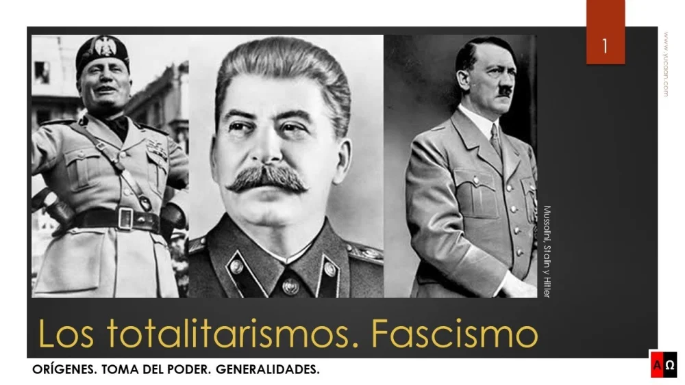 Diferencia entre totalitarismo y fascismo