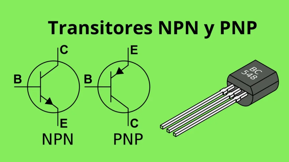 Diferencia entre transistores NPN y PNP