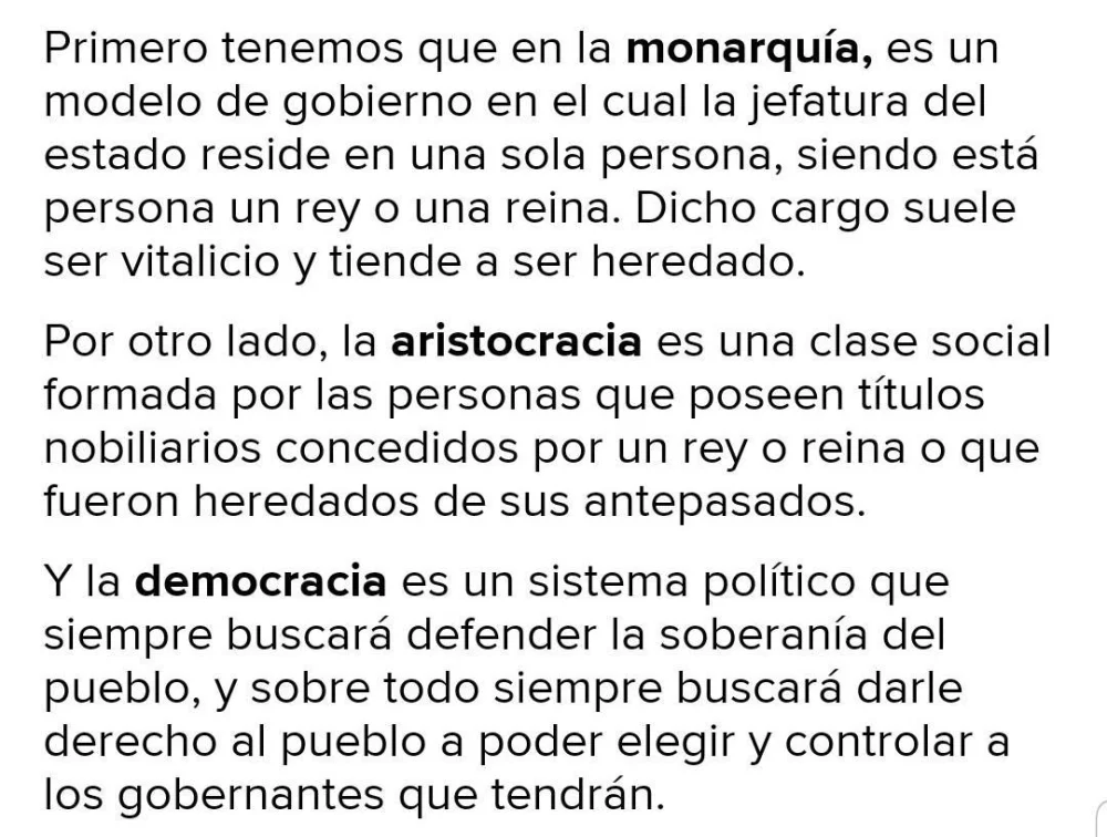 Diferencia entre plutocracia y aristocracia