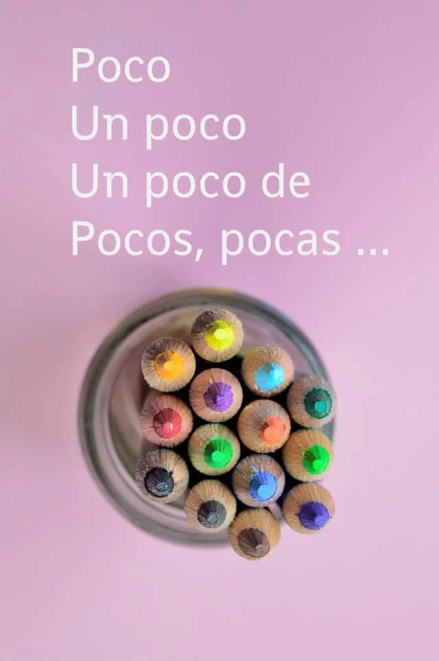 Diferencia entre pocos y pocos