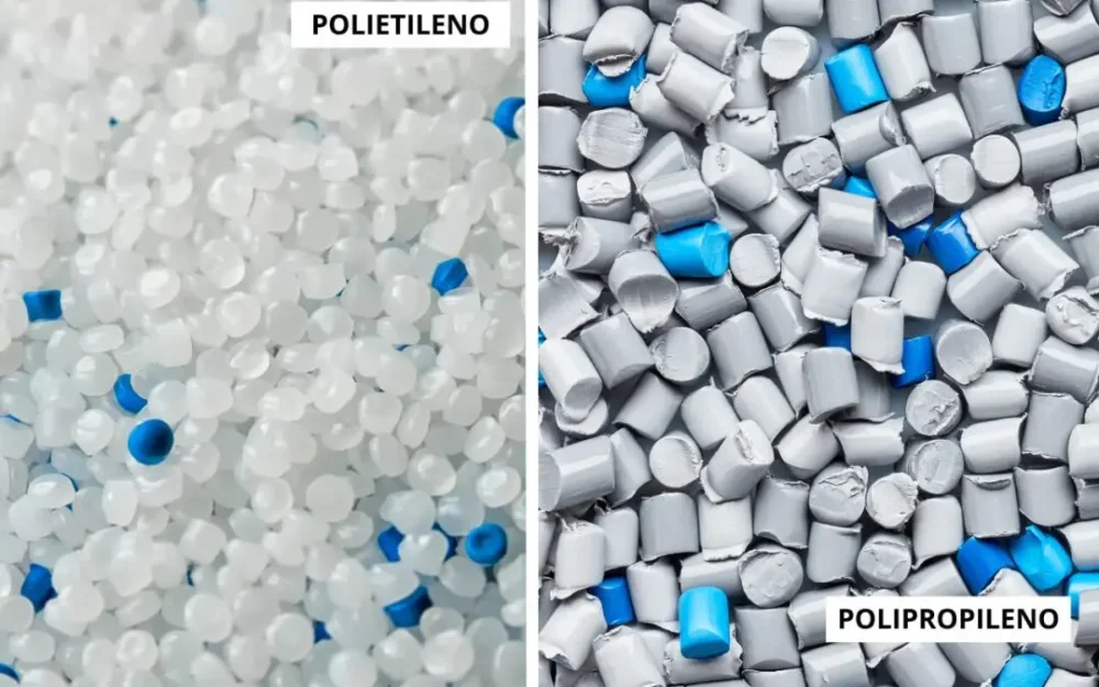 Diferencia entre poliestireno y polipropileno