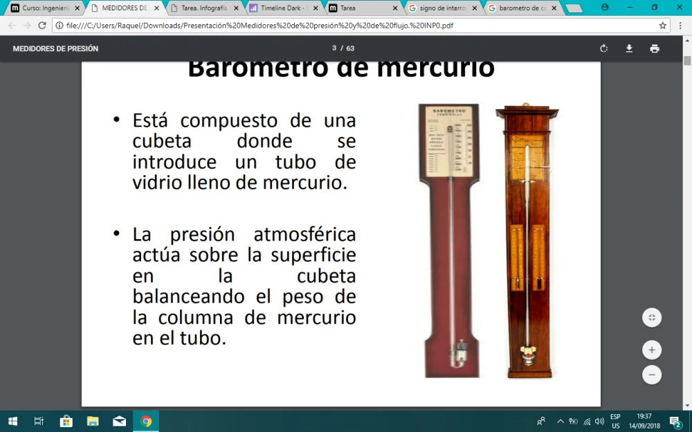 Diferencia entre un barómetro aneroide y uno de mercurio