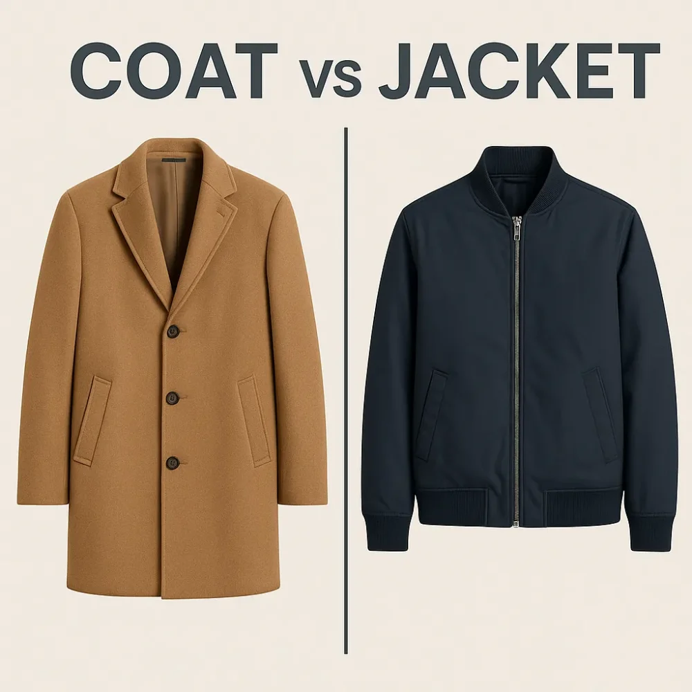 Diferencia entre un blazer y un abrigo