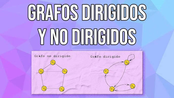 Diferencia entre un gráfico dirigido y no dirigido