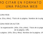 Cómo citar un sitio web en formato APA Educación
