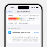 Cómo conseguir más almacenamiento en el iPhone Tecnología