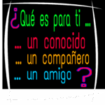 Diferencia entre amigo y conocido