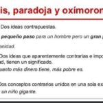 Diferencia entre antítesis y paradoja