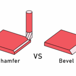 Diferencia entre bisel y chaflán