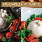 Diferencia entre burrata y mozzarella