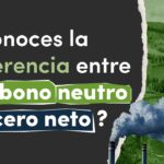 Diferencia entre carbono neutral y cero neto