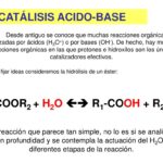 Diferencia entre catálisis ácido-base general y específica