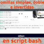 Diferencia entre comillas simples y dobles