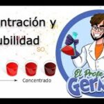 Diferencia entre concentración y solubilidad