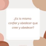 Diferencia entre confiar y creer