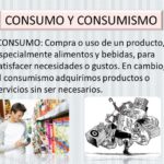 Diferencia entre consumo y consumismo