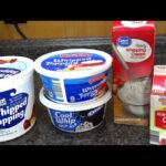 Diferencia entre Cool Whip y crema batida