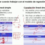 Diferencia entre correlación y regresión