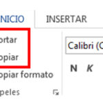 Diferencia entre cortar y copiar