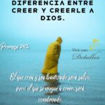 Diferencia entre Creer y Creer