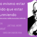 Diferencia entre dormir y estar dormido