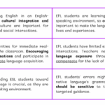 Diferencia entre EFL y ESL