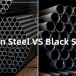 Diferencia entre el acero al carbono y el acero negro