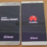 Diferencia entre el Huawei Mate 8 y el Samsung Galaxy Note 5