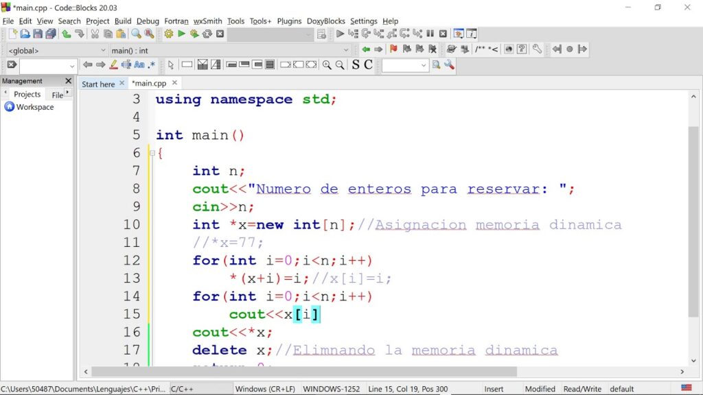 Diferencia entre el operador nuevo y el operador eliminar en C++ ...