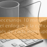 Diferencia entre enfoque y concentración