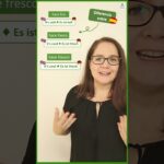 Diferencia entre frío y fresco