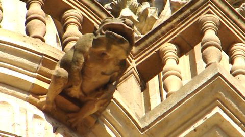 Diferencia entre gárgolas y grotescos
