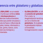 Diferencia entre globalismo y globalización